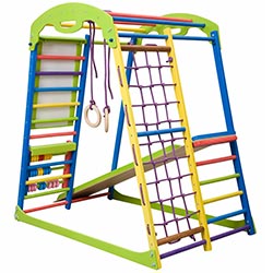 Фото Дитячий спортивний комплекс для дому SportWood Plus