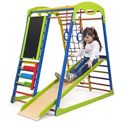 Фото Дитячий спортивний комплекс для дому SportWood Plus
