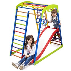 Фото Дитячий спортивний комплекс для дому SportWood Plus 1