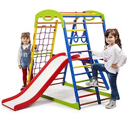 Фото Дитячий спортивний комплекс для дому SportWood Plus 2