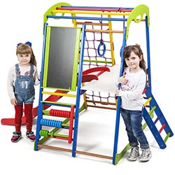 Фото Дитячий спортивний комплекс для дому SportWood Plus 3