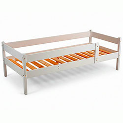 Фото Ліжко Тиша 90х170 Біла