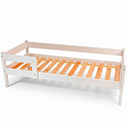 Фото Ліжко Тиша 90х170 Біла