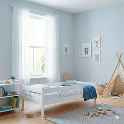 Фото Ліжко Тиша 90х170 Біла