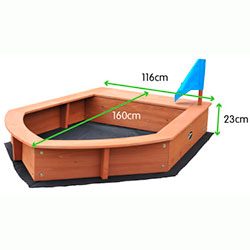 Фото Пісочниця човник Пісочниця - 14