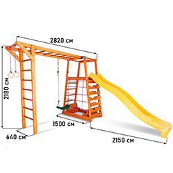 Фото Дитячий майданчик та пісочниця SportBaby-24