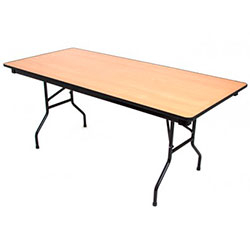 Фото Стіл прямокутний складаний ДСП 16 ДМ 249-75 РТД