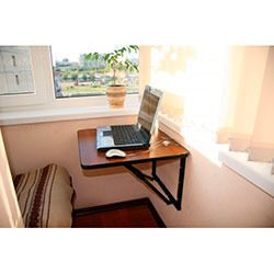 Фото Стіл навісний складаний ДСП 16 ДМ 75 РТН