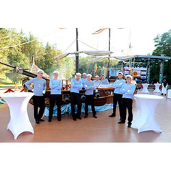 Фото Стіл коктельний складаний ДСП 16 ДМ 8-110 КТР