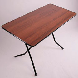 Фото Стіл прямокутний складаний ДСП 16 ДМ 128-75 РТРШ