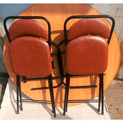 Фото Стіл круглий складаний ДСП 16 ДМ 10-75 КТП