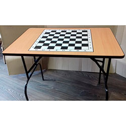 Стіл складаний шаховий ДСП 16 ДМ 126-75 РТЕШ
