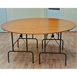 Фото Складаний напівкруглий стіл ДСП 16 ДМ 20-75 ХТД