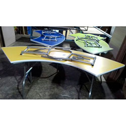 Фото Складаний стіл для конференц-залу ДСП 16 ДМ Пл3Сг4 РТДОм