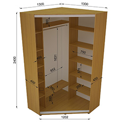 Шафа-купе Економ 33