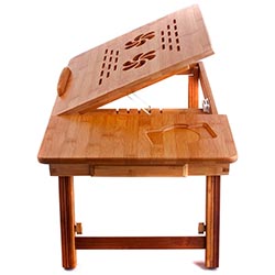 Фото Бамбуковий столик для ноутбука UFT T26