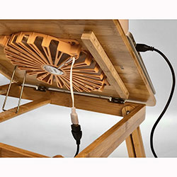 Фото Бамбуковий столик для ноутбука UFT T25