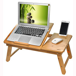 Фото Бамбуковий столик для ноутбука UFT T25 New