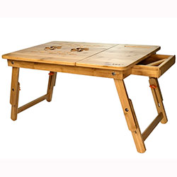 Фото Бамбуковий столик для ноутбука UFT T26 New