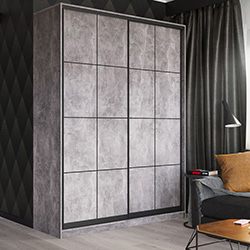 Фото Шафа-купе 1000х450 Loft