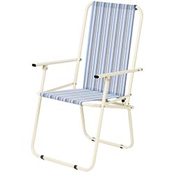Фото Стілець Дачний Блакитна Смужка (2110030)