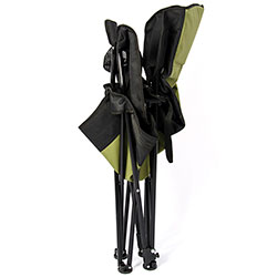 Фото Крісло Директор Лайт d19 Хакі Чорний (2110139)