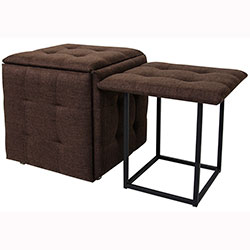 Фото Пуф Куб 5 в 1 Шоколад (4010099)