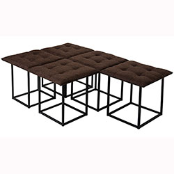 Фото Пуф Куб 5 в 1 Шоколад (4010099)