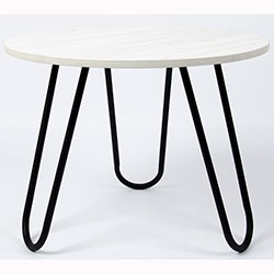 Фото Журнальний стіл Радде Круглий Аляска (4010134)