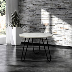 Фото Журнальний стіл Радде Круглий Аляска (4010134)