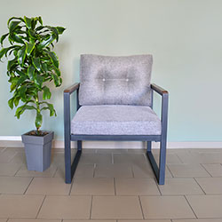 Фото Крісло Плаза Сірий (4010409)