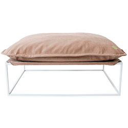 Лежак вiд Джека Клочан М Тканина Кава з молоком (2230104)