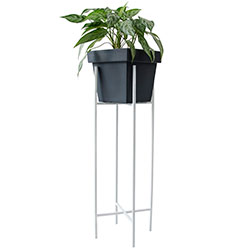 Фото Підставка металева під квіти Монстера Біла (4010360)