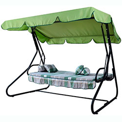 Фото Гойдалка садова Графиня Велика зелено-сіра клітинка (2140382)