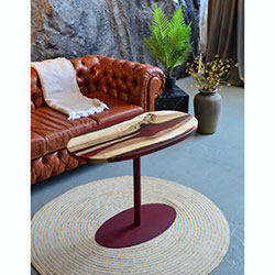 Фото Журнальний стіл Palmarius Еліпс вишневий острів