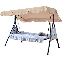 Фото Гойдалка садова Дача Бязь Білий шафран (2140384)