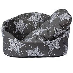 Фото Лежак вiд Джека Тiпi Білі зірки на сірому №2 (2230155)