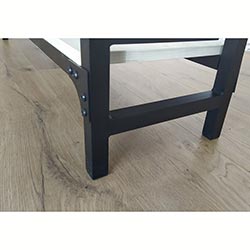 Фото Стелаж 2 полички Лонг Квадро Лофт