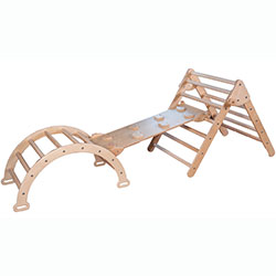 Фото Набір стандартний Натуральне дерево + подушка (AASU001)