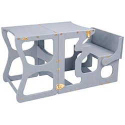 Стілець Монтессорі Сірий (AAAQ020)