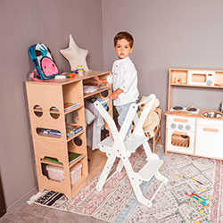 Фото Відкритий гардероб Монтессорі (AAFI001)