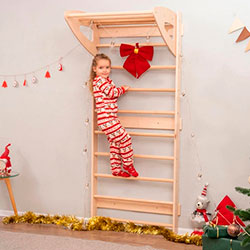 Фото Дитяча шведська стінка з турніком (AAIE001)