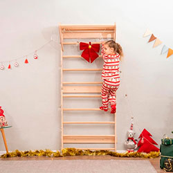 Фото Дитяча шведська стінка з турніком (AAIE001)