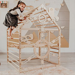 Фото Ігровий комплекс Будинок з гіркою (AAKO001)