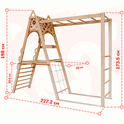 Фото Ігровий комплекс для будинку Вігвам Коло (AAVQ001)