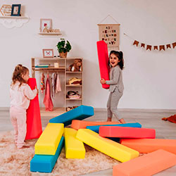 Фото Модульний конструктор М’які блоки 18 шт (AAUM-18)