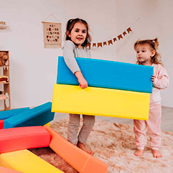 Фото Модульний конструктор М’які блоки 18 шт (AAUM-18)