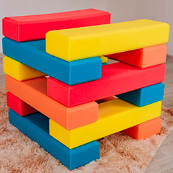 Модульний конструктор М’які блоки 18 шт (AAUM-18)