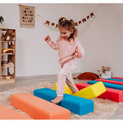 Фото Модульний конструктор М’які блоки 18 шт (AAUM-18)