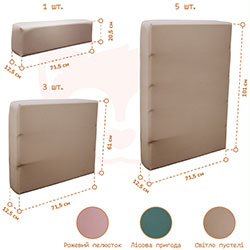 Фото Чохол на 1 блок Цукрова вата (AAUQ-1-067)